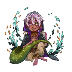My oc Sobek for the OcFashionZine